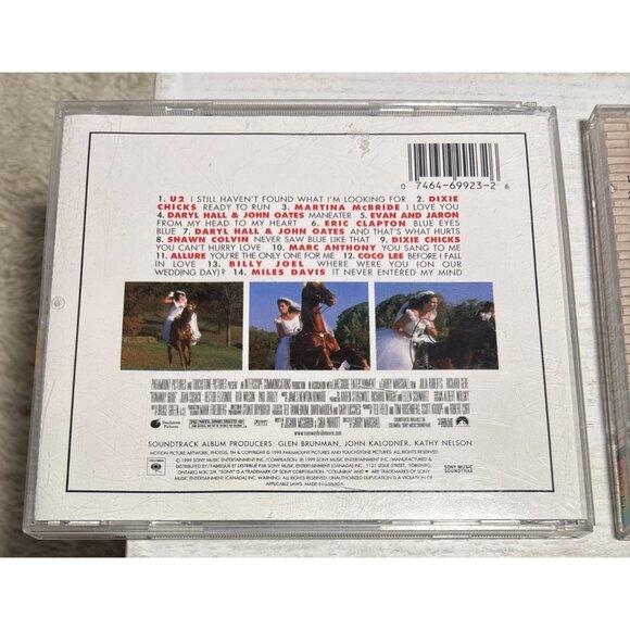 Runaway Bride & Notting Hill Soundtrack CDs Classic Romantic Movie Music - Picture 3 of 8